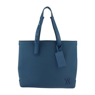 ルイヴィトン(LOUIS VUITTON)のLOUIS VUITTON ルイ ヴィトン LV アエログラム ファストライン・トート トートバッグ M23707 レザー   アトランティック シルバー金具  ショルダーバッグ ビトン 【本物保証】(トートバッグ)