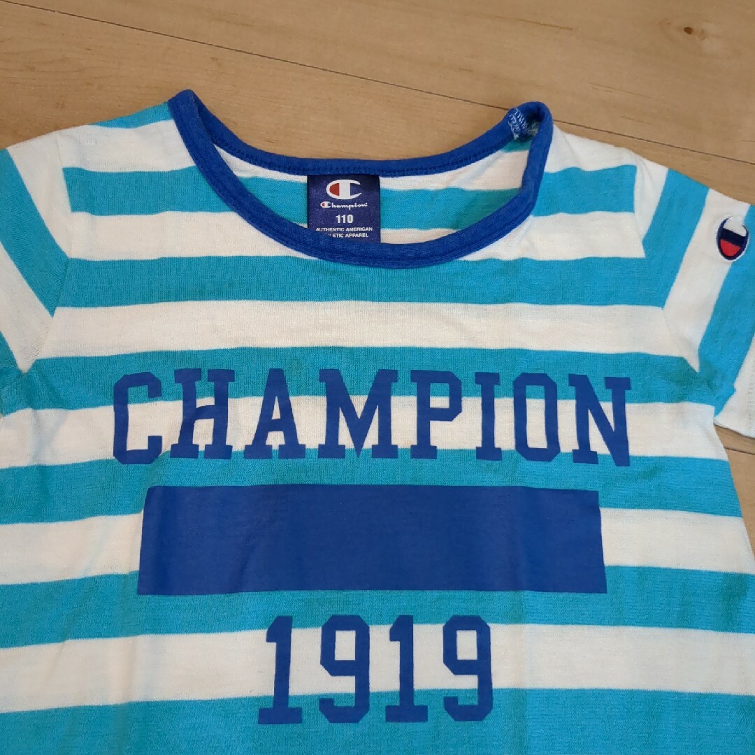 Champion(チャンピオン)のチャンピオン　ワンピース110 キッズ/ベビー/マタニティのキッズ服女の子用(90cm~)(ワンピース)の商品写真