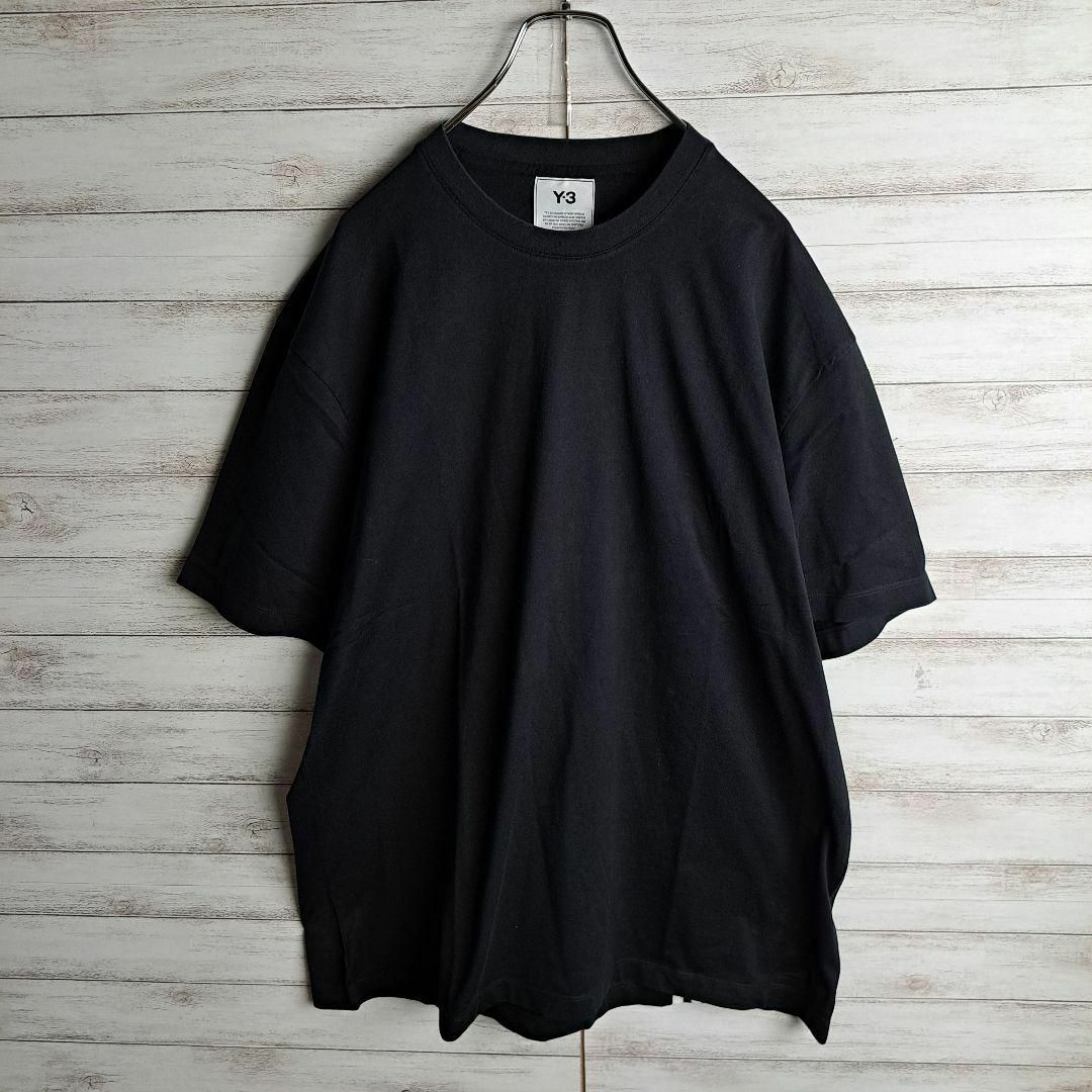 Y-3(ワイスリー)の【レアデザイン】ワイスリー Tシャツ ロゴ 3ライン ワッペン パッチ XL メンズのトップス(Tシャツ/カットソー(半袖/袖なし))の商品写真