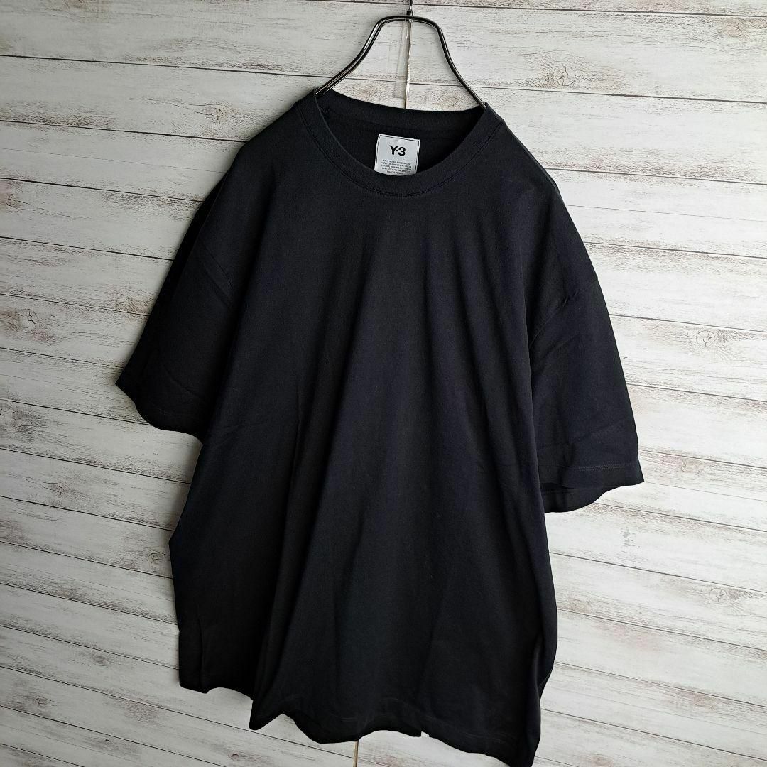 Y-3(ワイスリー)の【レアデザイン】ワイスリー Tシャツ ロゴ 3ライン ワッペン パッチ XL メンズのトップス(Tシャツ/カットソー(半袖/袖なし))の商品写真