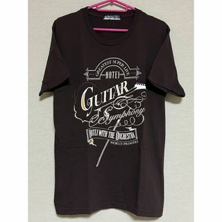 布袋寅泰 ☆ 美品 GUITAR × SYMPHONY Tシャツ ブラウン(ミュージシャン)