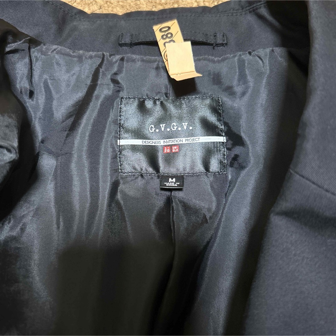 UNIQLO(ユニクロ)のユニクロ　G.V.G.V.コラボ　シングルステンカラーコート レディースのジャケット/アウター(スプリングコート)の商品写真