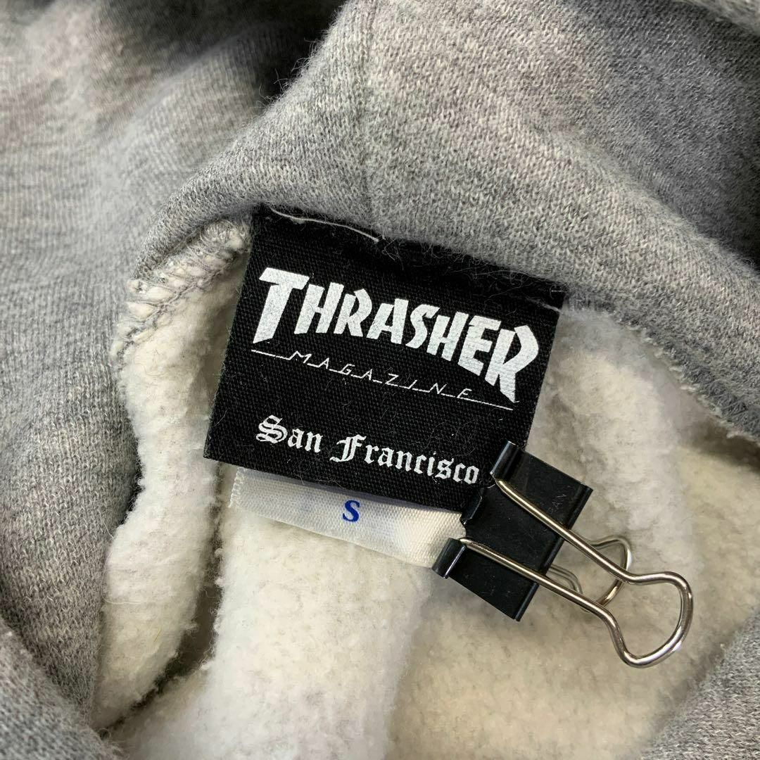 THRASHER(スラッシャー)のTHRASHER スラッシャー ビッグロゴ スウェット パーカー 霜降りグレー メンズのトップス(パーカー)の商品写真