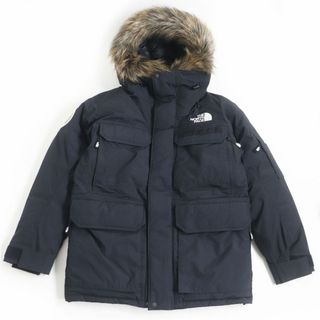 ザノースフェイス(THE NORTH FACE)の極美品□ザ・ノースフェイス ND92120 サミットシリーズ サザンクロス パーカ ファーフーデッド ダウンジャケット/コート ブラック L 正規品(ダウンジャケット)