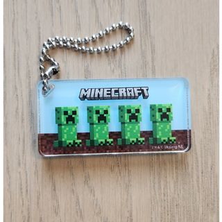 マインクラフト(Minecraft)のマイクラ　アクリルキーホルダー(クリーパー)(キャラクターグッズ)