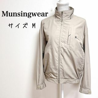 マンシングウェア(Munsingwear)のマンシングウェア　ゴルフウェア　ナイロンジャンパー【M】スポーティ　防寒(ウエア)