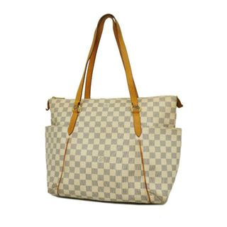 ルイヴィトン(LOUIS VUITTON)の【4ha0860】ルイヴィトン トートバッグ/ダミエ・アズール/トータリー MM/N51262/ホワイト【中古】レディース(トートバッグ)