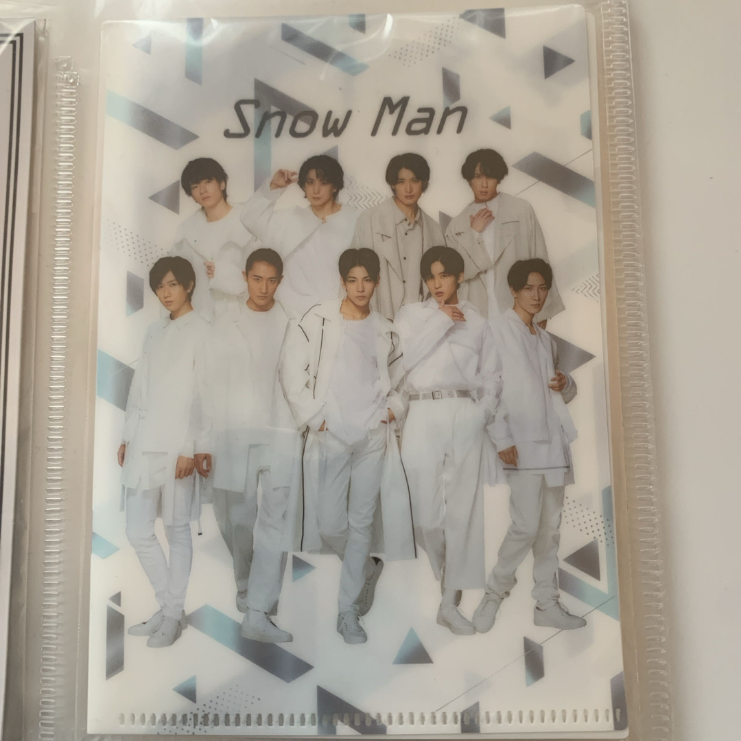 Snow Man(スノーマン)のSnowMan ミニクリアファイル エンタメ/ホビーのタレントグッズ(アイドルグッズ)の商品写真