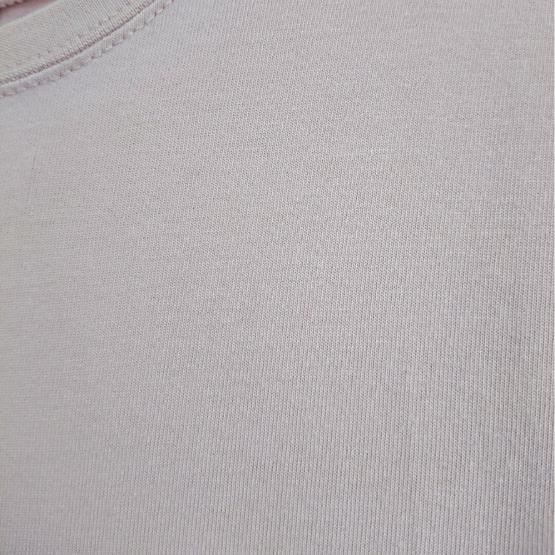 【タグ有り】キッズ オーガニックコットン 半袖 Tシャツ ピンク 130 キッズ/ベビー/マタニティのキッズ服男の子用(90cm~)(Tシャツ/カットソー)の商品写真