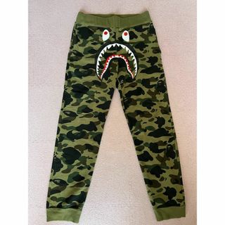 bape shark pants ベイプ　シャーク　 スウェット　パンツ　迷彩