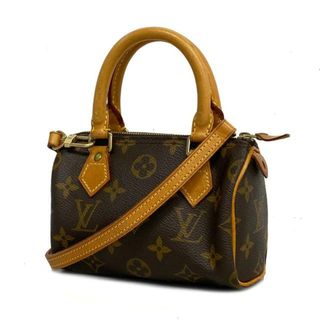 ルイヴィトン(LOUIS VUITTON)の【4ha0958】ルイヴィトン ツーウェイバッグ/モノグラム/ミニスピーディ/M41534/ブラウン【中古】レディース(その他)