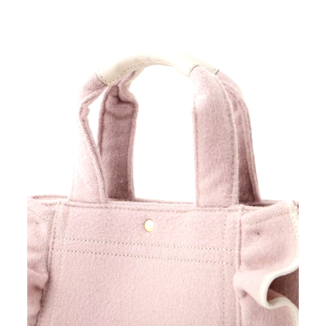 JILL by JILLSTUART(ジルバイジルスチュアート)の即完売カラー フリルトート ピンク レディースのバッグ(トートバッグ)の商品写真