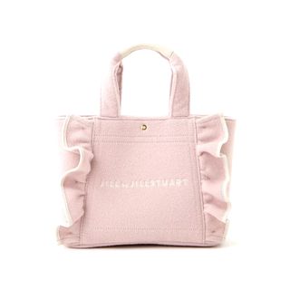 ジルバイジルスチュアート(JILL by JILLSTUART)の即完売カラー フリルトート ピンク(トートバッグ)