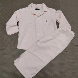 ラルフローレン(Ralph Lauren)のラルフローレン　パジャマ　100   長袖　長ズボン　ピンク(パジャマ)