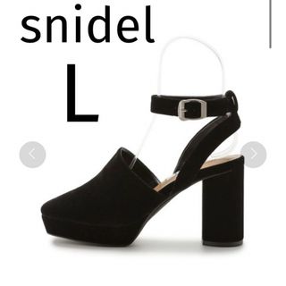 snidel♡美品♡スクエアストラップサンダルLサイズ24cm