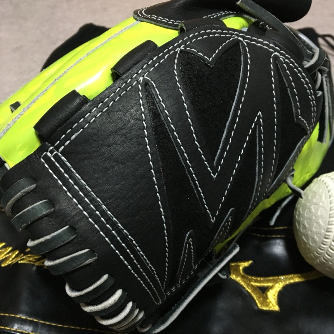 Mizuno Pro(ミズノプロ)のミズノプロ 一般 大人用 軟式 投手 左 野球 グローブ グラブ ◎限定品 スポーツ/アウトドアの野球(グローブ)の商品写真