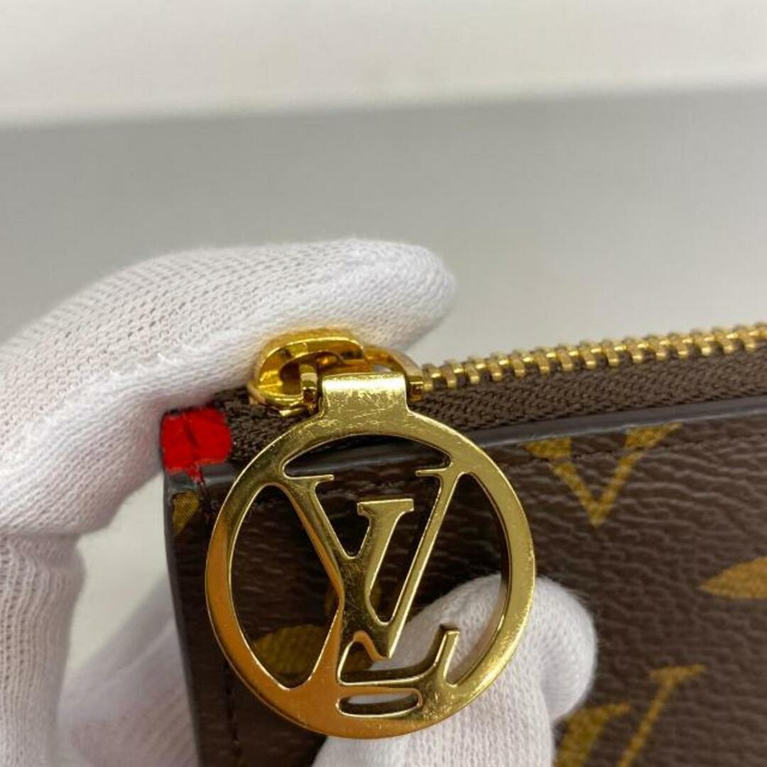 LOUIS VUITTON(ルイヴィトン)の★SALE 【4ha1081】ルイヴィトン コインケース/モノグラム/ポルトカルトロミー /M81881/レッド【中古】レディース レディースのファッション小物(コインケース)の商品写真