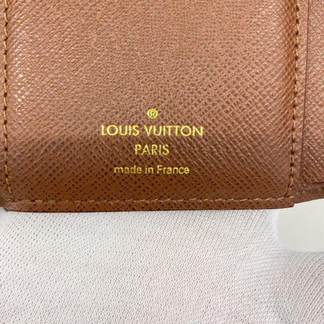 LOUIS VUITTON(ルイヴィトン)の【4ha1108】ルイヴィトン 三つ折り財布/モノグラム/ポルトフォイユヴィクトリーヌ/M62472/ブラウン【中古】レディース レディースのファッション小物(財布)の商品写真