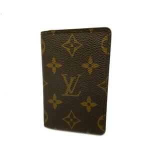 ルイヴィトン(LOUIS VUITTON)の★SALE 【4ha1109】ルイヴィトン 名刺入れ/モノグラム/オーガナイザードゥポッシュ/M61732/ブラウン【中古】メンズ/レディース/ユニセックス(名刺入れ/定期入れ)