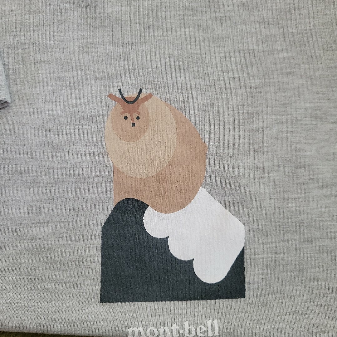 mont bell(モンベル)のmont-bell 長Tシャツ 130 キッズ/ベビー/マタニティのキッズ服男の子用(90cm~)(Tシャツ/カットソー)の商品写真