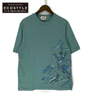 エルメス(Hermes)のエルメス 22SS カヴァルカード Tシャツ M(Tシャツ/カットソー(半袖/袖なし))