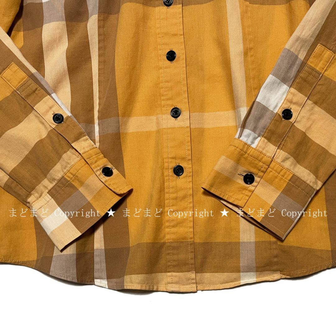 BURBERRY(バーバリー)のバーバリー ロンドン ノバ チェック 長袖 シャツ 38 レディース ブラウス レディースのトップス(シャツ/ブラウス(長袖/七分))の商品写真