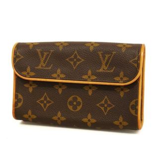 ルイヴィトン(LOUIS VUITTON)の【4ha1130】ルイヴィトン ウエストバッグ/モノグラム/ポシェットフロランティーヌ/M51855/ブラウン【中古】レディース(ボディバッグ/ウエストポーチ)