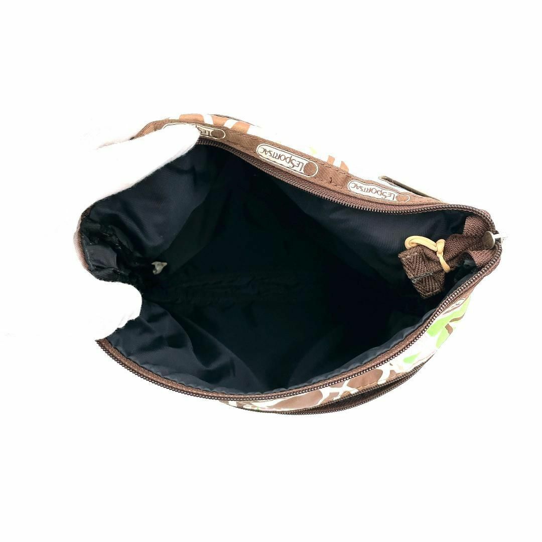 LeSportsac(レスポートサック)のレスポートサック ショルダーバッグ レディース 総柄 ブラウン 茶 ブランド 鞄 レディースのバッグ(ショルダーバッグ)の商品写真
