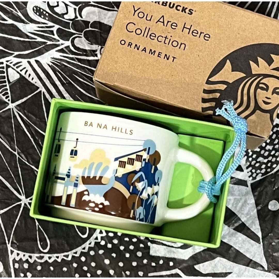 Starbucks Coffee(スターバックスコーヒー)のスターバックス　You are here  マグ　2oz ベトナム　バナヒルズ インテリア/住まい/日用品のキッチン/食器(食器)の商品写真