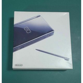 ニンテンドーDS(ニンテンドーDS)の【中古品・外箱、充電器あり】美品 ニンテンドーDS Liteエナメルネービー49(携帯用ゲーム機本体)