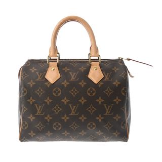 ルイヴィトン(LOUIS VUITTON)のルイヴィトン モノグラム スピーディ 25 ハンドバッグ ブラウン(ハンドバッグ)