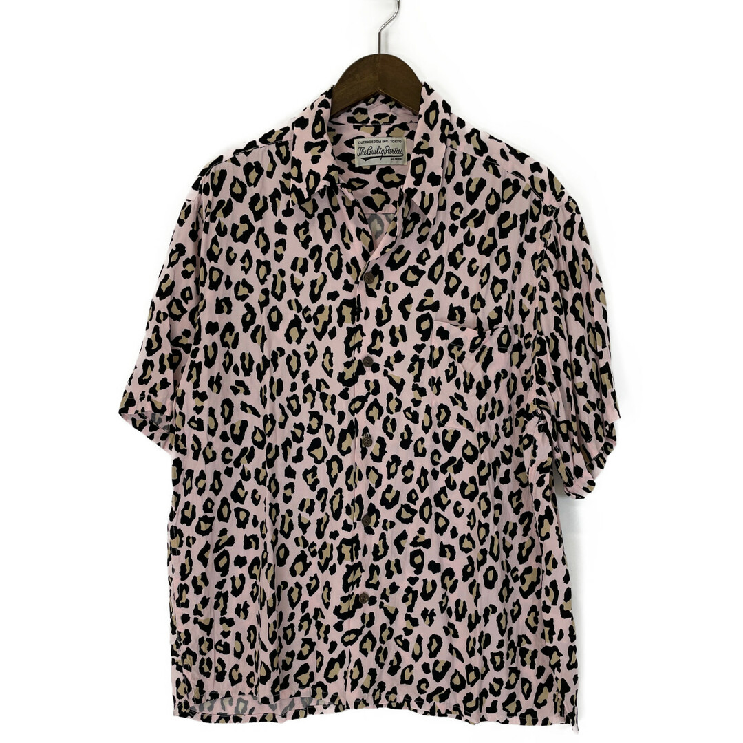 WACKO MARIA(ワコマリア)のワコマリア レオパード 半袖レーヨンシャツ L メンズのトップス(シャツ)の商品写真
