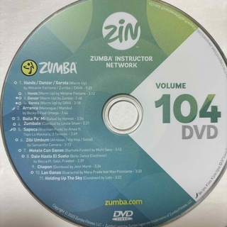 ズンバ(Zumba)のズンバ　ZIN104  DVD(スポーツ/フィットネス)