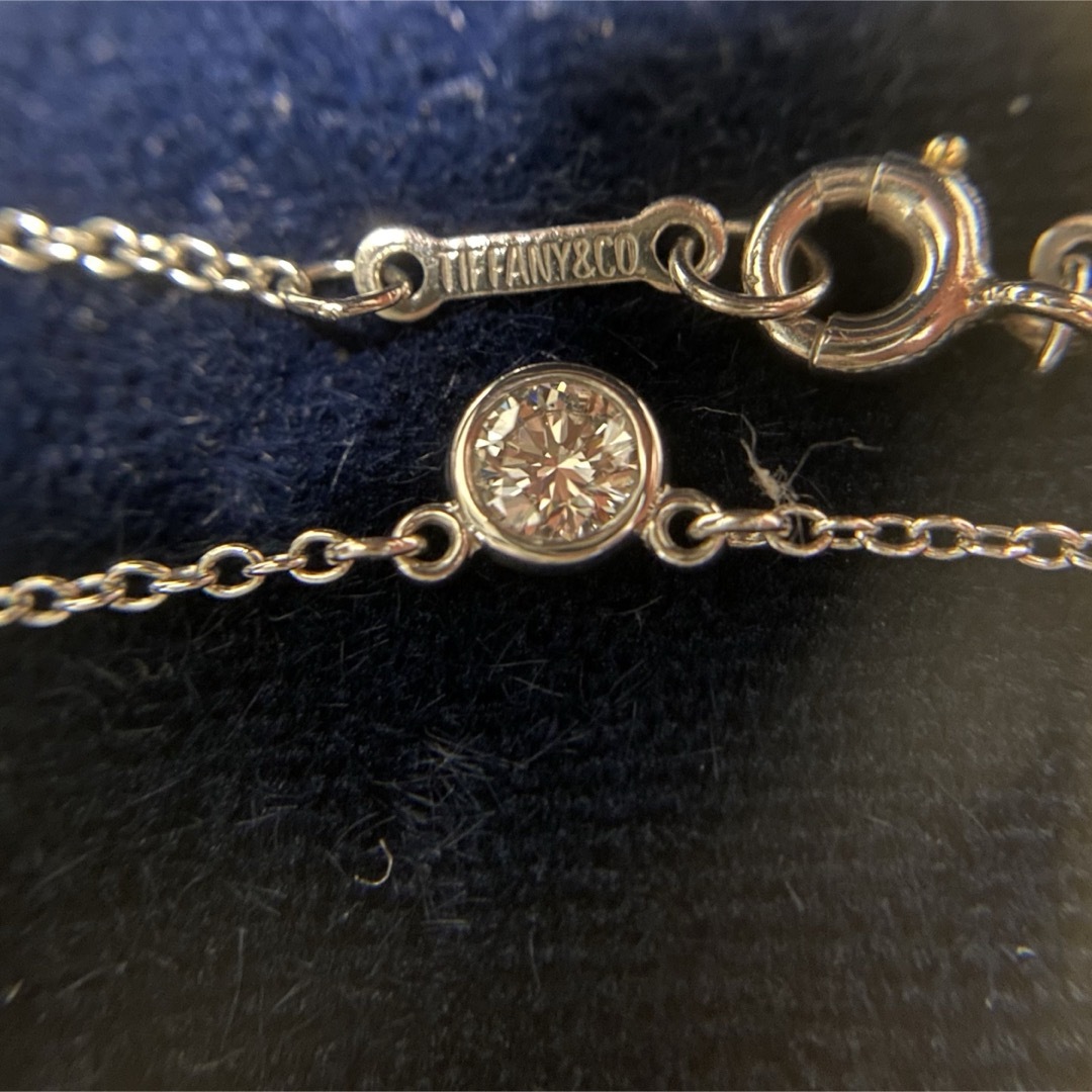 ティファニー バイザヤード 0.2ct ダイヤネックレス シリアルあり ティファニー バイザヤード 0.2ct ダイヤネックレス シリアルあり