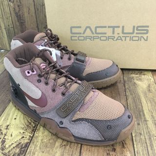 ナイキ(NIKE)のNIKE × Travis Scott AIR TRAINER 1 SP CACTUS JACK ナイキ トラヴィススコット エア トレーナー 1 SP カクタスジャック【7359-004】(スニーカー)