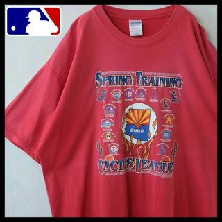 ギルタン(GILDAN)の【希少】MLB カクタス・リーグ Tシャツ ベースボール 00s 古着 入手困難(Tシャツ/カットソー(半袖/袖なし))