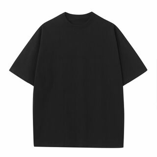 【新品 未使用】Tシャツ メンズ レディース ブラック XL【007490XL】(Tシャツ/カットソー(半袖/袖なし))