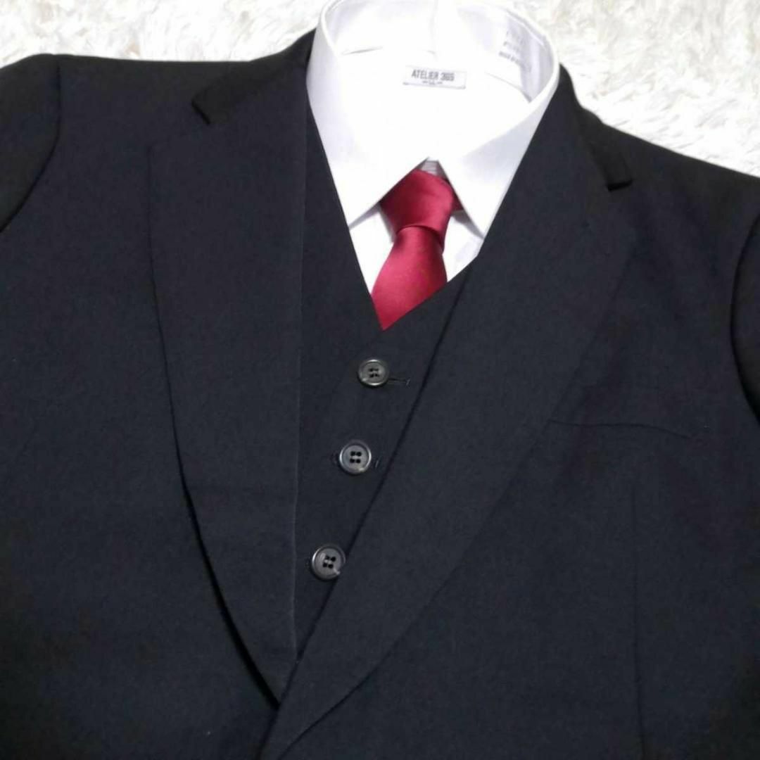 Brooks Brothers(ブルックスブラザース)の極美品 XL ブルックスブラザーズ ウール100 3ピース スーツ 紺 通年 メンズのスーツ(セットアップ)の商品写真