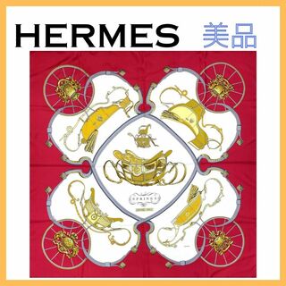 エルメス(Hermes)のエルメス カレ90 SPRINGS スプリングス レディース スカーフ ストール(バンダナ/スカーフ)