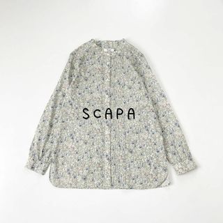 スキャパ(SCAPA)のスキャパ　リバティ　フラワープリントブラウス(シャツ/ブラウス(長袖/七分))