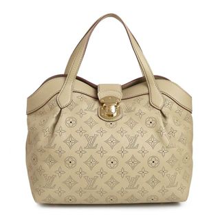 ルイヴィトン(LOUIS VUITTON)のルイ ヴィトン シールス PM ハンドバッグ モノグラムマヒナ レザー オパール ベージュ ゴールド金具 M93818 LOUIS VUITTON（未使用保管品）(ハンドバッグ)