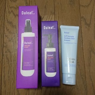 daleaf ダリーフ ヘアパックインミスト& エッセンス2本 セット(ヘアウォーター/ヘアミスト)