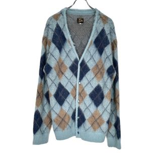 ニードルス(Needles)のNeedles 22AW Mohair Cardigan Argyle アーガイルモヘアカーディガン 定番 トップス ニードルス メンズ JO387(カーディガン)