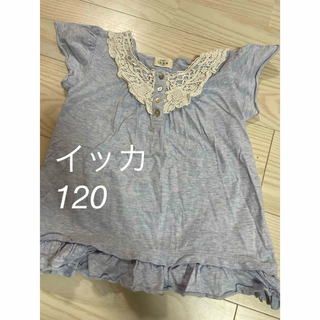 イッカ(ikka)の3日間限定 イッカ 半袖シャツ カットソー 女の子 120(Tシャツ/カットソー)