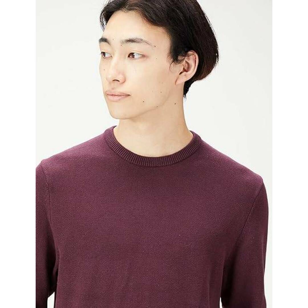 新品■Amazon Essentials セーター クルーネック メンズ バーガンディ XS (日本サイズS相当) リプロス 服 衣類 ファッション おしゃれ メンズのトップス(ニット/セーター)の商品写真