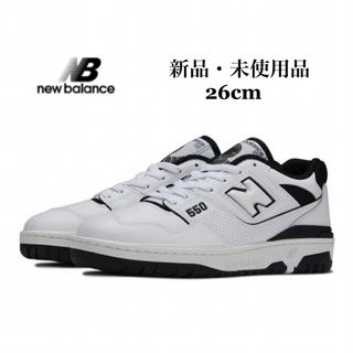 ニューバランス(New Balance)のNEWBALANCE ニューバランス BB550 HA1 ホワイト ブラック(スニーカー)