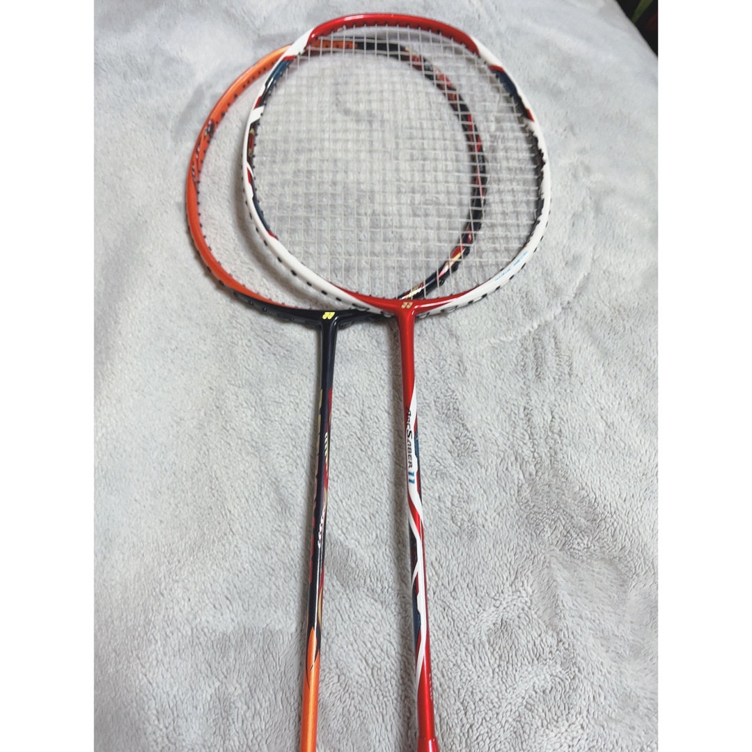 YONEX(ヨネックス)のバドミントンラケット　2本セット スポーツ/アウトドアのスポーツ/アウトドア その他(バドミントン)の商品写真