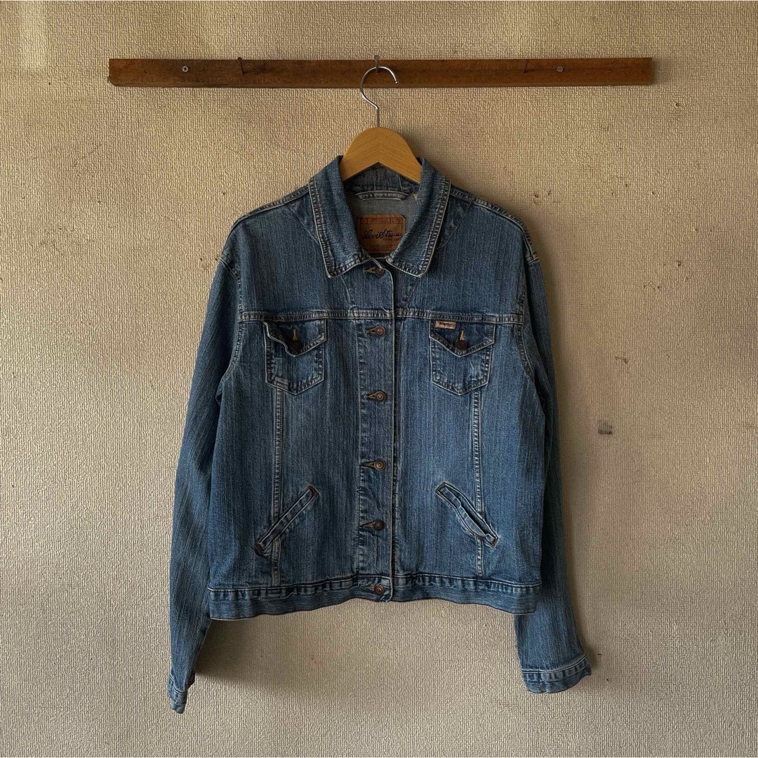 Levi's(リーバイス)の古着 Levis リーバイス シグネチャー ジージャン レディース XL Lee レディースのジャケット/アウター(Gジャン/デニムジャケット)の商品写真