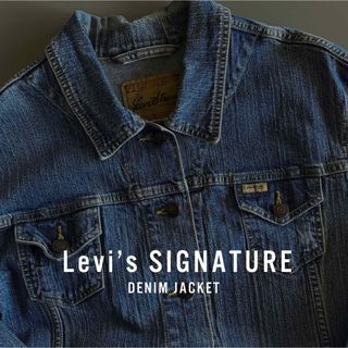 リーバイス(Levi's)の古着 Levis リーバイス シグネチャー ジージャン レディース XL Lee(Gジャン/デニムジャケット)