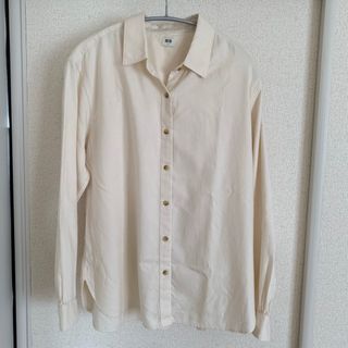 ユニクロ(UNIQLO)のユニクロ ソフトブラッシュドシャツ 長袖(シャツ/ブラウス(長袖/七分))